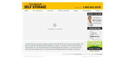 Desktop Screenshot of cortlandtstorage.com